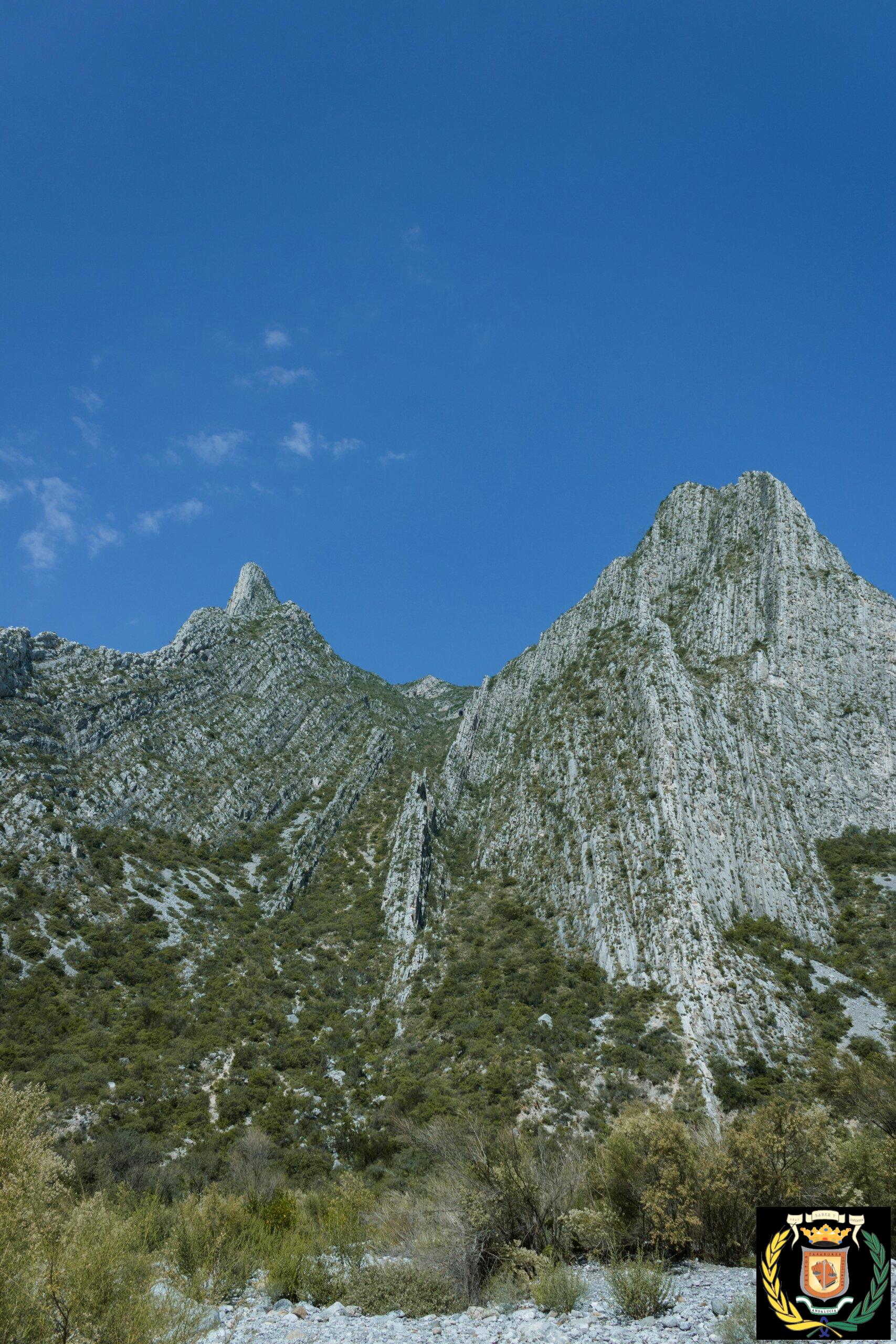 Stunning view of rocky mountains in Monterrey, showcasing nature's beauty and rugged terrain.